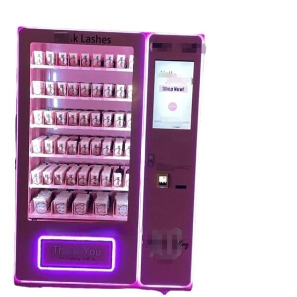 Beauty lashes hair Vending Machine with Spiral Dispenser